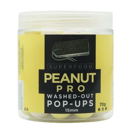 Crafty Catcher - Superfood Peanut Pro Washed Out Pop Up - 70g 1 Crafty Catcher - Superfood Peanut Pro Washed Out Pop Up - 70g