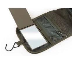 Fox - Camolite Wash Bag 9 Fox - Camolite Wash Bag -Wilde Visserij Winkel camolite washbag mirror open