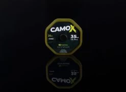 Ridgemonkey - Connexion CamoX Stiff Coated Hooklink -Wilde Visserij Winkel camox semi stiff braided 35lb 1