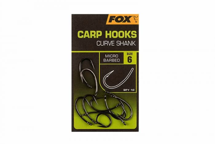 Fox - Carp Hooks - Curve Shank 1 Fox - Carp Hooks - Curve Shank