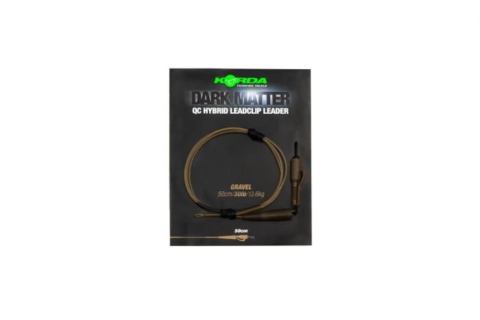 KORDA Dark Matter Leader QC Hybrid Clip 30lb 7 KORDA Dark Matter Leader QC Hybrid Clip 30lb - Afbeelding 7