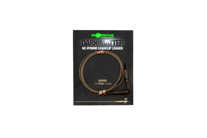 KORDA Dark Matter Leader QC Hybrid Clip 30lb 5 KORDA Dark Matter Leader QC Hybrid Clip 30lb - Afbeelding 5