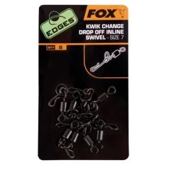 Fox - Edges Kwik Change Drop Off Inline Swivels - Size 7