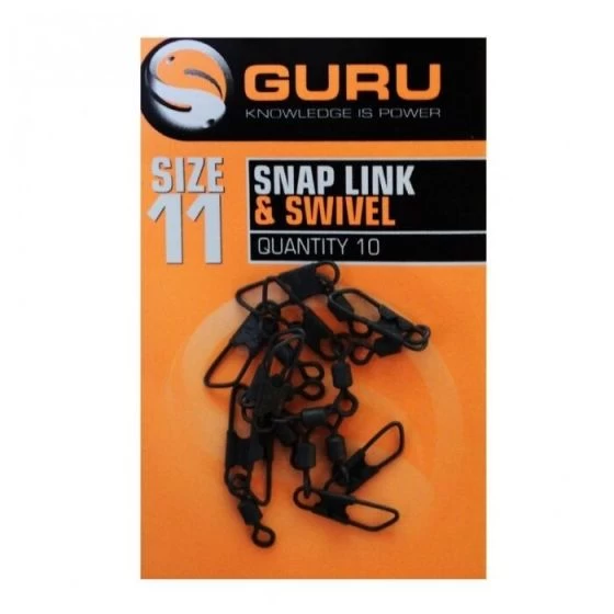 Guru - Size 11 Snap Link & Swivel 1 Guru - Size 11 Snap Link & Swivel