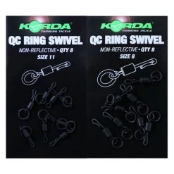 Korda - Quick Change Ring Swivel Size 8