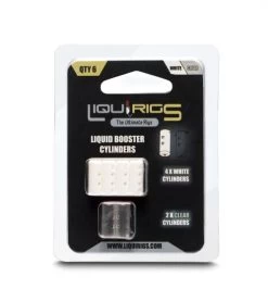 LiquiRigs - Liquid Booster Cylinders -Wilde Visserij Winkel liquid booster cylinder white clear