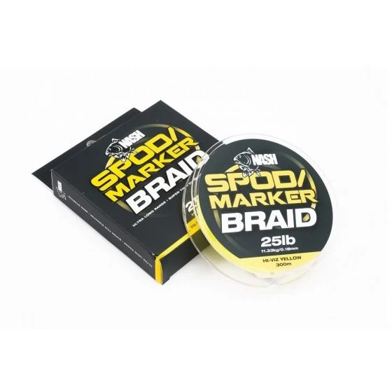 Nash - Spod And Marker Braid Hi-Viz - Yellow 1 Nash - Spod And Marker Braid Hi-Viz - Yellow