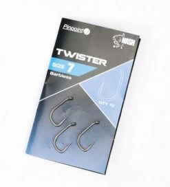 Nash - Pinpoint Twister Barbless Hooks
