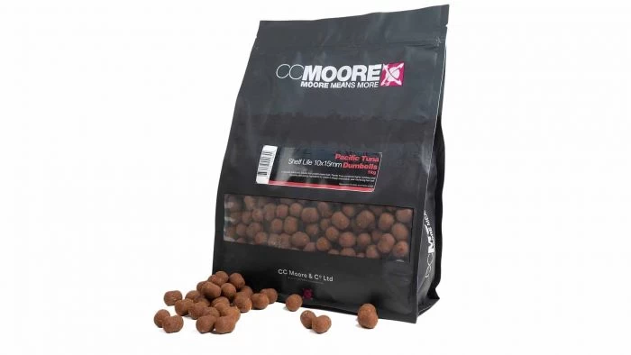 CC Moore - Pacific Tuna Shelf Life Dumbells 15mm 1 CC Moore - Pacific Tuna Shelf Life Dumbells 15mm