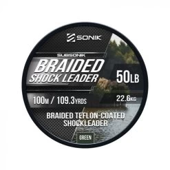 Sonik - Braided Shock Leader 50lb - 100m
