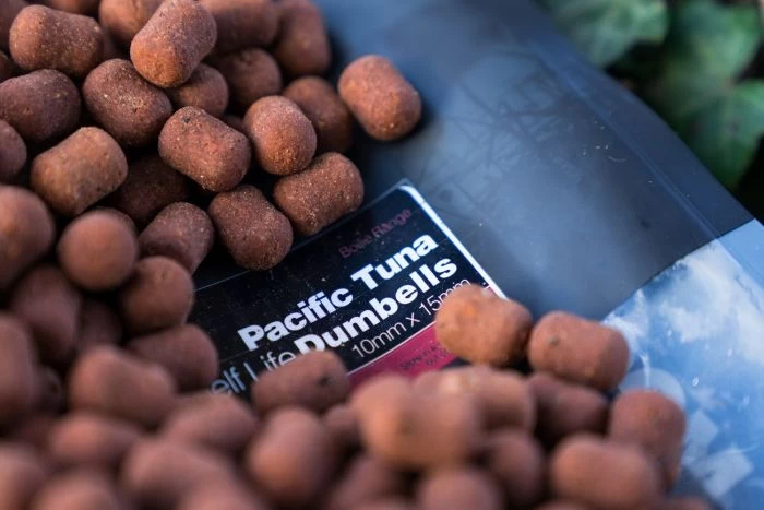 CC Moore - Pacific Tuna Shelf Life Dumbells 15mm 2 CC Moore - Pacific Tuna Shelf Life Dumbells 15mm - Afbeelding 2