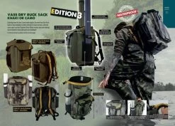 VASS - Dry Ruck Sack - Edition 3 - Khaki 21 VASS - Dry Ruck Sack - Edition 3 - Khaki -Wilde Visserij Winkel vass dry ruck sack edition 3 khaki 2