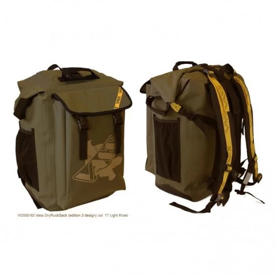 VASS - Dry Ruck Sack - Edition 3 - Khaki 1 VASS - Dry Ruck Sack - Edition 3 - Khaki