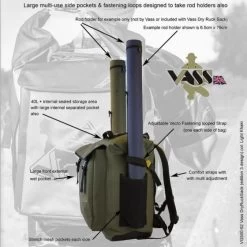 VASS - Dry Ruck Sack - Edition 3 - Khaki 23 VASS - Dry Ruck Sack - Edition 3 - Khaki -Wilde Visserij Winkel vass dry ruck sack edition 3 khaki 7