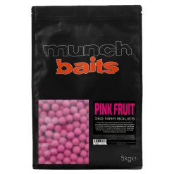Munch Baits - Pink Fruit Boilies 5kg