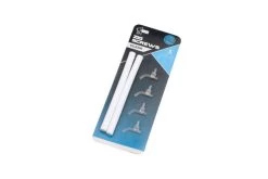 Nash - Zig Screws + Foam Sticks -Wilde Visserij Winkel zig screws clear